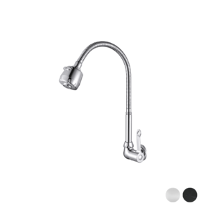 87 Kran Sink Tembok Kuningan GTWO (5719)