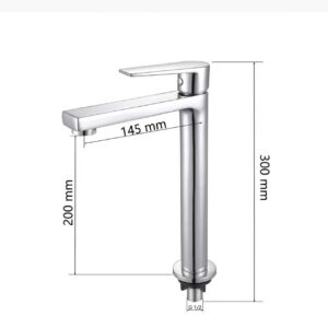 Kran Wastafel Stainless GTWO (5731)