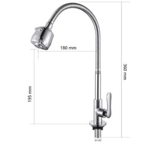 Kran Sink Meja Kuningan GTWO (9012)