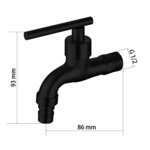 Kran Tembok Stainless GTWO (5703)