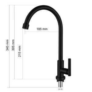 Kran Sink Meja Stainless GTWO (5705)