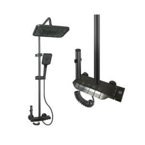 Shower Set Piano Digital Stainless LIZZADER (C-9)