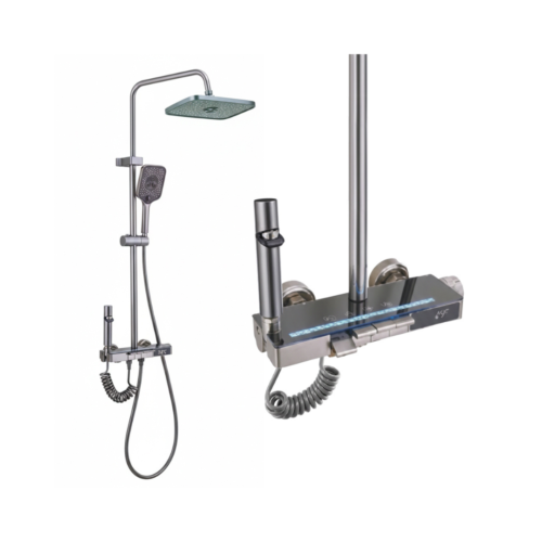 Shower Set Piano Digital Stainless LIZZADER (C-110)